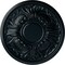 Ekena Millwork Wakefield Ceiling Medallion (Fits Canopies up to 3 5/8"), 11 3/4"OD x 1 1/4"P, Night Shade CM11WANSF - alternate 1